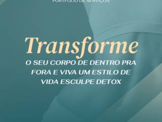 Quer conhecer o único tratamento manual que esculpe de dentro pra fora? Saiba mais sobre o Esculpe Detox!