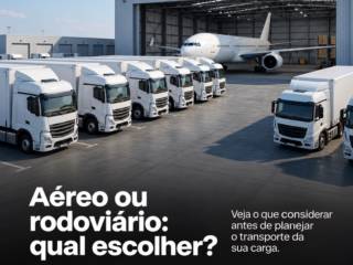 Transporte Aéreo ou Rodoviário: Como Escolher?