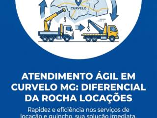 Atendimento Ágil Em Curvelo MG: Diferencial Da Rocha Locações