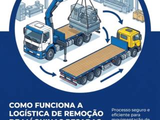 Como Funciona A Logística De Remoção De Máquinas Pesadas Com Munck