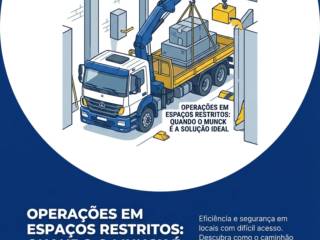 Operações Em Espaços Restritos: Quando O Munck É A Solução Ideal