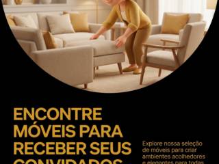 Encontre móveis para receber seus convidados