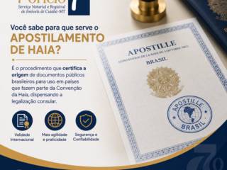 Você sabe para que serve o Apostilamento de Haia?