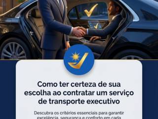 Como ter certeza de sua escolha ao contratar um serviço de transporte executivo
