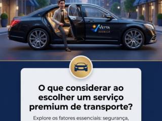 O que considerar ao escolher um serviço premium de transporte?