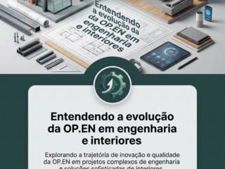 Entendendo a evolução da OP.EN em engenharia e interiores