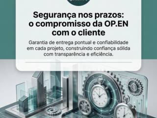 Segurança nos prazos: o compromisso da OP.EN com o cliente