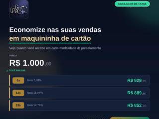 Economize nas suas vendas