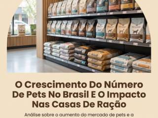 O Crescimento Do Número De Pets No Brasil E O Impacto Nas Casas De Ração