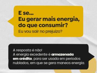 E Se Eu Gerar Mais Energia do que Consumir? Vou Sair no Prejuízo?