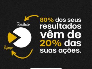 80% dos seus resultados vêm de apenas 20% das suas ações – Life Energia Solar explica a regra do sucesso