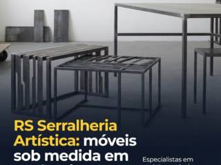 RS Serralheria Artística: móveis sob medida em Taubaté, SP