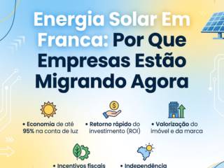 Energia Solar Em Franca: Por Que Empresas Estão Migrando Agora