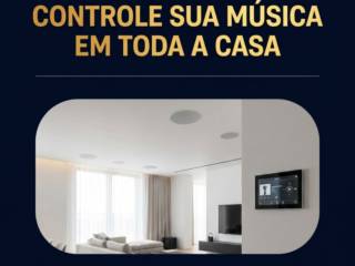 Sistema de Áudio Multiroom: Controle Sua Música em Toda a Casa