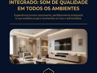 Áudio Residencial Integrado: Som de Qualidade em Todos os Ambientes