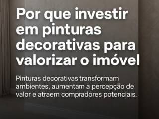 Por que investir em pinturas decorativas para valorizar o imóvel