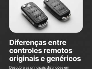 Diferenças entre controles remotos originais e genéricos