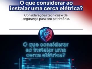 O que considerar ao instalar uma cerca elétrica?