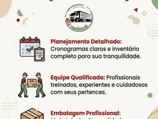 Sinais de qualidade em serviços de mudança