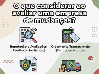 O que considerar ao avaliar uma empresa de mudanças?
