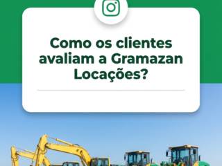 Como os clientes avaliam a Gramazan Locações?
