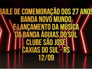 Vem aí uma noite inesquecível com a Banda Águias do Sul!