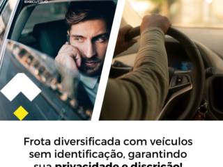 Táxi executivo com privacidade e discrição