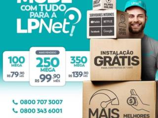 Mude com tudo para a LPNet!