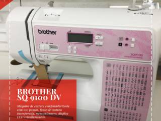 [ACABAMOS DE RECEBER A BROTHER SQ 9100 DV]