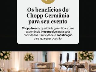 Os benefícios do Chopp Germânia para seu evento