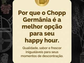 Por que o Chopp Germânia é a melhor opção para seu happy hour