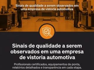 Sinais de qualidade a serem observados em uma empresa de vistoria automotiva