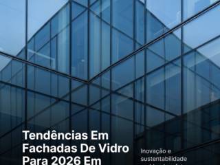Tendências Em Fachadas De Vidro Para 2026 Em Agudos