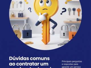 Dúvidas comuns ao contratar um serviço de chaveiro
