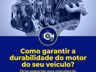 Como garantir a durabilidade do motor do seu veículo?
