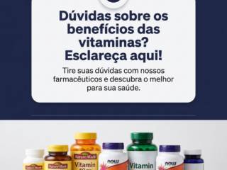 Dúvidas sobre os benefícios das vitaminas? Esclareça aqui!