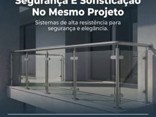 Guarda-Corpo De Vidro: Segurança E Sofisticação No Mesmo Projeto
