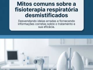 Mitos comuns sobre a fisioterapia respiratória desmistificados