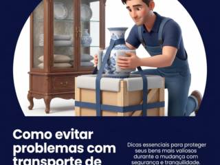 Como evitar problemas com transporte de móveis frágeis?
