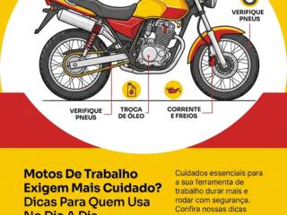 Motos De Trabalho Exigem Mais Cuidado? Dicas Para Quem Usa No Dia A Dia