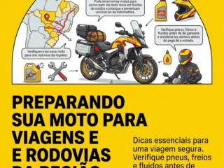 Preparando Sua Moto Para Viagens E Rodovias Da Região