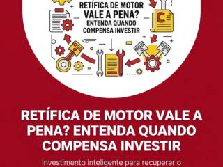 Retífica De Motor Vale A Pena? Entenda Quando Compensa Investir