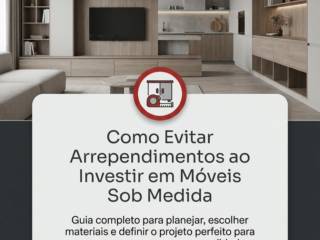 Como Evitar Arrependimentos ao Investir em Móveis Sob Medida