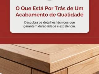 O Que Está Por Trás de Um Acabamento de Qualidade