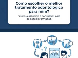 Como escolher o melhor tratamento odontológico para mim?