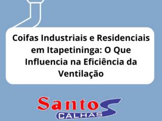 Coifas Industriais e Residenciais em Itapetininga: O Que Influencia na Eficiência da Ventilação