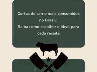 Cortes de carne mais consumidos no Brasil: saiba como escolher o ideal para cada receita