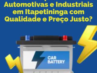  Onde Comprar Baterias Automotivas e Industriais em Itapetininga com Qualidade e Preço Justo?