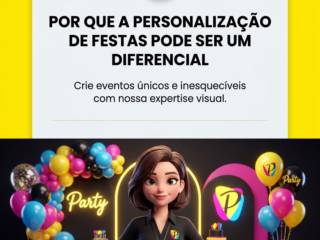 Por que a personalização de festas pode ser um diferencial
