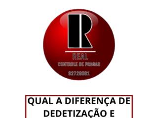 Qual a diferença de dedetização e desratização?